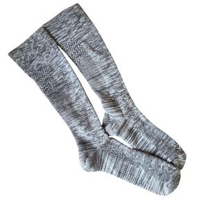 Tommie Copper Mens Compression Over the Calf Socks Anti Odor Greyl NEW Fit to 13